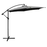 Marquee 3m Charcoal Cantilever Umbrella