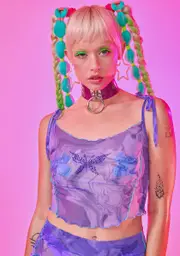 [Smoking Daisies] Enchanted Fairy Mesh Top
