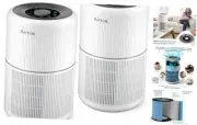 2 Pack Air Purifier for Home with H13 True HEPA Filter for Smoke, Bedroom