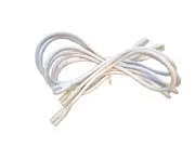 (3-Pack) 4FT Double LED Linkable Cords for T5 T8 Tube Light Fixtures 1.2M Cable