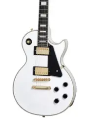 Epiphone Inspired by Gibson Custom 1959 Les Paul Standard Alpine White w/case