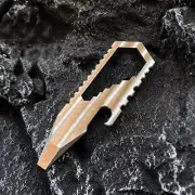 Hot TITANER TC4 Titanium Alloy Portable Multi Tools Card Pry Bar Crowbar Outdoor