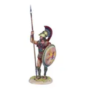 AG063 Greek Hoplite Standing with Dory by First Legion