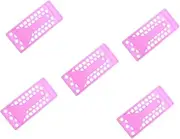 5 Sets 50-Piece Filling Tray Lipstick Making Set Reusable DIY Tool Smooth Surface
