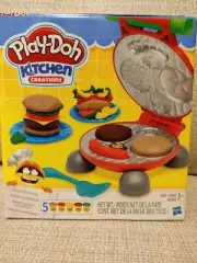 Play-Doh Kitchen Creations Burger Barbecue New