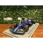 1/43 SPARK WILLIAMS F1 FW45 ALEX ALBON LAS VEGAS S8936【MGM】