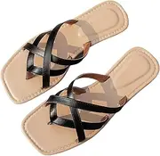 [Generic] Slippers for Women Cute Bunny Flip Flop Slides Sandal Casual Strapy Sandal Slip On Summer Beach Shoes For Women. Women's Slides Shoes
