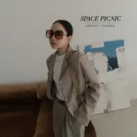 在飛比找蝦皮商城優惠-[明天出貨] Space Picnic｜小香風墊肩外套-2色