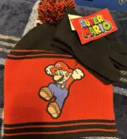 Super Mario Beanie Hat For Infant New!
