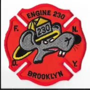 New York Fire Department (FDNY) Engine 230 Brooklyn Patch V1
