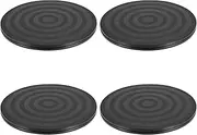 JAPCHET 4 Pack 8 Inch Bonsai Turntable, Heavy Duty Rotating Lazy Susan Garden Swivel Stand, 44lbs Loading Capacity