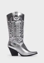 Silver Western Beauty Cowboy Boots
