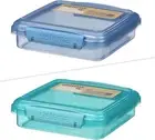 Ocean Bound Plastic Sandwich Box | 450Ml Food Storage Container and Lunch Box| B