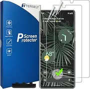 T Tersely [2 Pack] Screen Protector for Google Pixel 6 Pro (6.7 inch), Support Fingerprint Unlock Full Cover HYDROGEL Aqua Screen Protector Curved for Google Pixel 6Pro