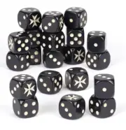 Black Templars Dice x 20-Primaris Space Marines-Brethren-Champion-Warhammer 40k