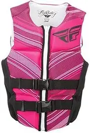 Fly Racing Women's Ladies Neoprene Vest Pink/Black X-Small