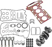 GXYWADY Crankshaft Connecting Rods Gasket Kit Bearings Replacement for 125i 220i 320i 225i 320i 328i Replacement for N20B20A 11217640165 2.0T