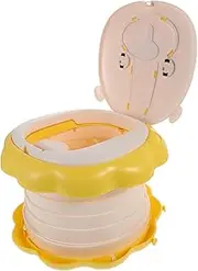 UPKOCH Foldable Potty Training Toilet: Kids Travel Foldable Toilet Portable Potty Chair for Camping Park Car Bathroom Training Travel Supplies