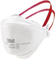 (2200 Pack) 3M Aura 1870+ N95 NIOSH Particulate Respirator & Surgical Face Masks