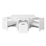 Keezi Kids Table and Chair Set - Modular Design with Storage Box