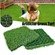 Artificial Grass Turf Synthetic Grass Turf Mat Fake Lawn Flooring Outdoor Garden