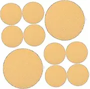 FIXOSHEE 10pcs Grit Adhesive Sanding Discs for Sander Attachment for Woodworking Sanding and Crafting Strong Adhesion