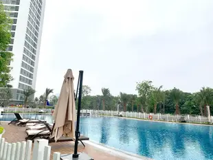 中和仁正的1臥室公寓 - 30平方公尺/1間專用衛浴Vinhomes Greenbay-Luxury, lake view apartment, 1BR