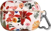 Velvet Caviar Compatible with AirPods Pro Case 2nd and 1st Generation - Cute Protective Hard Cover for Women - Nude Vintage Wildflowers Floral