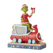 Dr Seuss The Grinch by Jim Shore Grinch on A Train Returning Christmas Presents