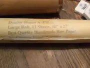 Double Shuan (A) Large Roll Handmade Rice paper
