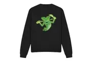 SpongeBob SquarePants Unisex Adult The Flying Dutchman Sweatshirt (Black) - UTTV12828