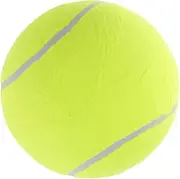 UPKOCH Inflatable Tennis Ball for Giant Ball for Play Eye Catching Color Easy to Inflate Deflate Fun Sports Decoration and Playtime Accessory