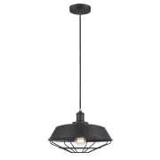 MATRIX Pendant Lamp Light Interior ES Black Dome with Cage OD360mm