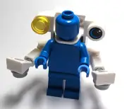 Lego - Minifigure Utensil - Astronaut Backpack, Space, White