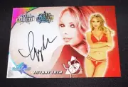 2015 Benchwarmer TIFFANY TOTH National #24 Platinum Foil Autograph/2 PLAYBOY Hot