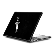 MacBook Pro 13-inch (M1 / M2 / Intel) Impact Case Astronaut Skeleton Gravity Black and White