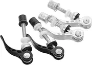 BESPORTBLE Quick Release Lockable Seat Clamp Aluminum Alloy Bicycle Clamp Set 4pcs Seatpost Quick Release for