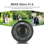 MEIKE 85mm F1.8 Pro Auto Focus Full Frame Portrait Lens for Sony E Nikon Z-mount