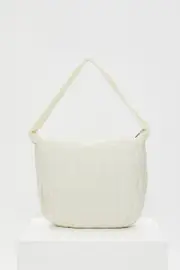 White Quilted Underarm Hobo Bag - Size ONE, Women's Bags