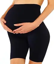 [Jengo] Maternity Shorts over Bump Maternity Knickers Maternity Underwear for Pregnancy Underwear High Waist Maternity Pants Panties