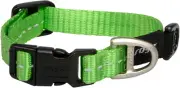 Rogz Classic Reflective Dog Collar Green Extra Small
