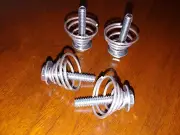 Zenith Chassis Bolts and Springs - Set of 4 - Short (1.5 inch)