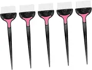 Gatuida Hair Dye Brush Set Soft Bristle Salon Tool Inverted Film Care Brush for Hair Coloring Treatment