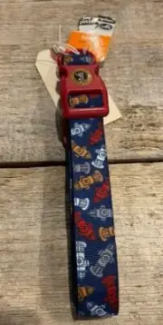 Pet Champion Large Durable Adjustable Collar 1" x 16-26" Fire Hydrant Design