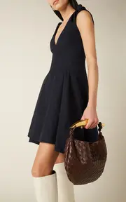 [Bottega Veneta] Cotton Mini Circle Dress