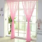 Fashion Curtain Home Door Drape Panel Divider Ornament Room Tulle Voile