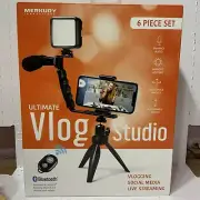 ⚡️ Merkury 6 PC Set Vlogging Kit - Ultimate Vlog Studio (Openbox)