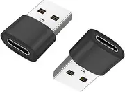 USB to USB C Adapter Type C Female to a Male Charger Converter for iWatch Ultra IWatch 8 7,iPhone 15 earpods
