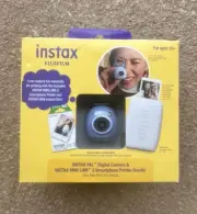 NEW SEALED Fujifilm Instax Pal Camera & Mini Link 3 Printer BUNDLE Lavender