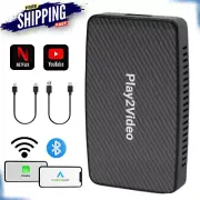 Wireless Carplay Auto Adapter With Youtube and Netflix For iPhone & Android